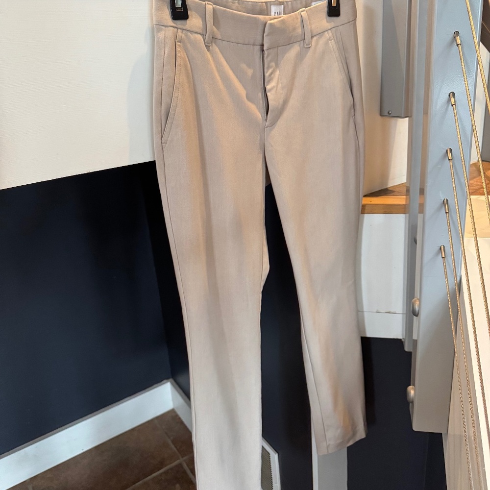 Gap Khaki Signature Skinny Ankle Dress Pant